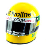 Réplica Oficial do Capacete de Ayrton Senna - Mundial de Kart 1979