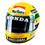 Réplica Oficial do Capacete de Ayrton Senna - Bi Campeonato Mundial na F1 1990