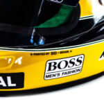 Réplica Oficial do Capacete de Ayrton Senna - Bi Campeonato Mundial na F1 1990 - Imagem 2