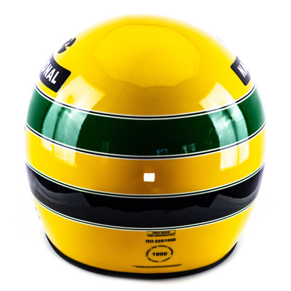 Réplica Oficial do Capacete de Ayrton Senna - Bi Campeonato Mundial na F1 1990 - Imagem 4