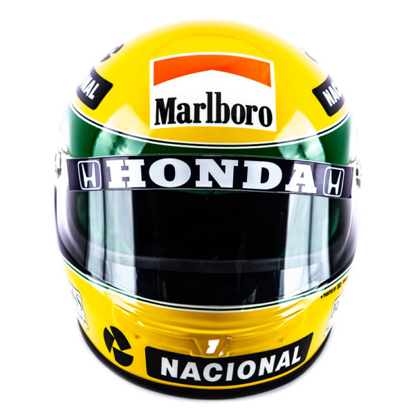 Réplica Oficial do Capacete de Ayrton Senna - Bi Campeonato Mundial na F1 1990 - Imagem 7