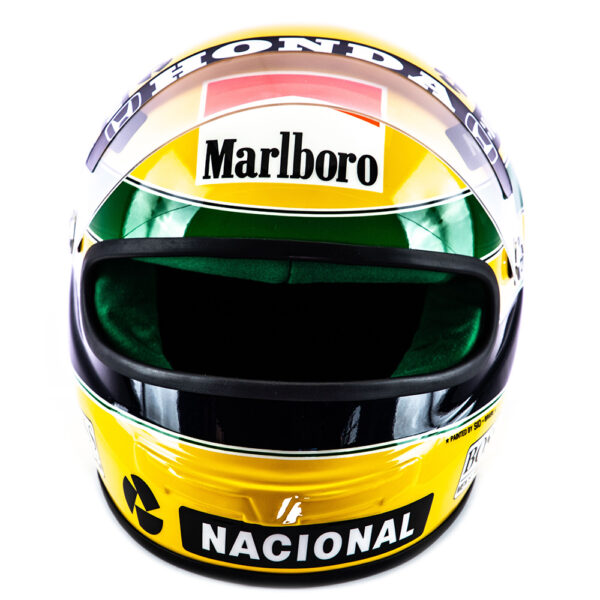 Réplica Oficial do Capacete de Ayrton Senna - Bi Campeonato Mundial na F1 1990 - Imagem 6