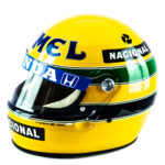 Réplica Oficial do Capacete de Ayrton Senna - Primeira Vitória em Mônaco 1987 - Imagem 3