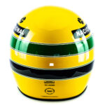 Réplica Oficial do Capacete de Ayrton Senna - Primeira Vitória em Mônaco 1987 - Imagem 4