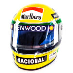 Réplica Oficial do Capacete de Ayrton Senna - Últimas Vitórias McLaren 1993