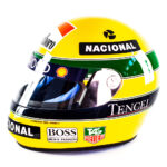 Réplica Oficial do Capacete de Ayrton Senna - Últimas Vitórias McLaren 1993 - Imagem 3