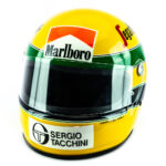 Réplica Oficial do Capacete de Ayrton Senna - Início na F1 1984