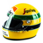 Réplica Oficial do Capacete de Ayrton Senna - Início na F1 1984 - Imagem 3