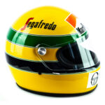 Réplica Oficial do Capacete de Ayrton Senna - Início na F1 1984 - Imagem 5