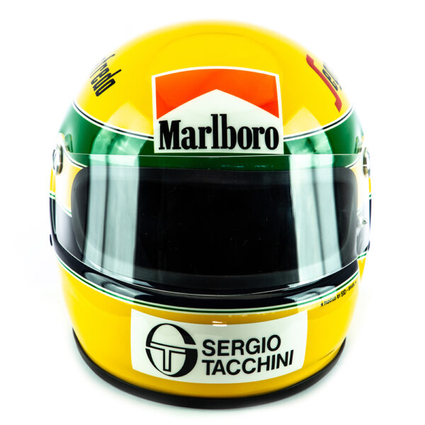 Réplica Oficial do Capacete de Ayrton Senna - Início na F1 1984 - Imagem 6