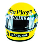 Réplica Oficial do Capacete de Ayrton Senna - Primeira Vitória na F1 1985