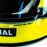 Réplica Oficial do Capacete de Ayrton Senna - Primeira Vitória na F1 1985 - Imagem 2