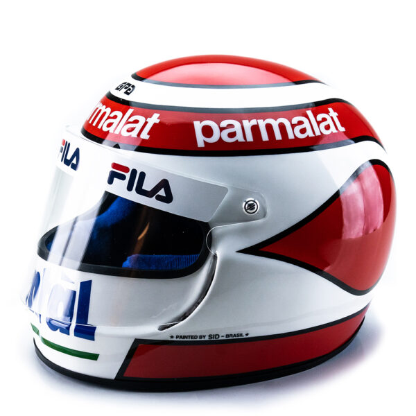 replica-oficial-capacete-nelson-piquet-bi-campeao-mundial-f1-1983-03 Réplica Oficial do Capacete de Nelson Piquet - Bi Campeão Mundial de F1 1983 - Imagem 3