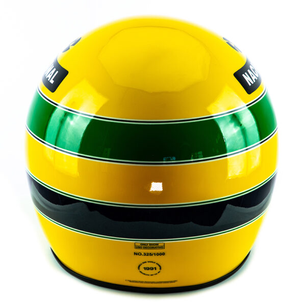 Réplica Oficial do Capacete de Ayrton Senna - GP Brasil 1991 - Imagem 3