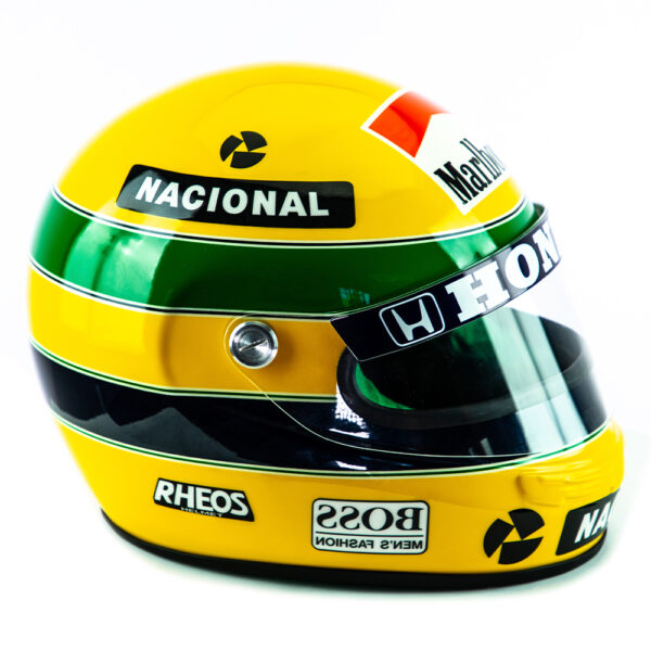 Réplica Oficial do Capacete de Ayrton Senna - GP Brasil 1991 - Imagem 4