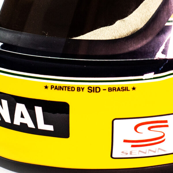 Réplica Oficial do Capacete de Ayrton Senna - Última Temporada na F1 1994 - Imagem 2