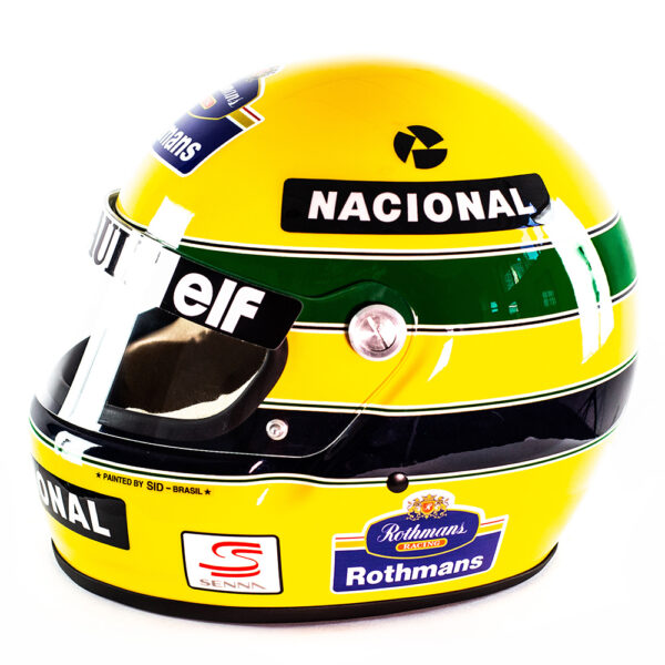 Réplica Oficial do Capacete de Ayrton Senna - Última Temporada na F1 1994 - Imagem 3