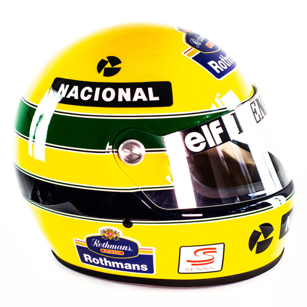 Réplica Oficial do Capacete de Ayrton Senna - Última Temporada na F1 1994 - Imagem 5