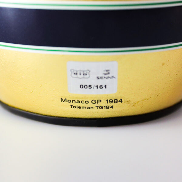 Miniatura da Réplica Oficial do Capacete decorativo de Ayrton Senna - 30 anos de Legado (edição limitada) - Imagem 7