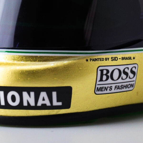 Miniatura da Réplica Oficial do Capacete decorativo de Ayrton Senna - 30 anos de Legado (edição limitada) - Imagem 6