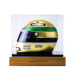 Miniatura da Réplica Oficial do Capacete decorativo de Ayrton Senna - 30 anos de Legado (edição limitada) - Imagem 3