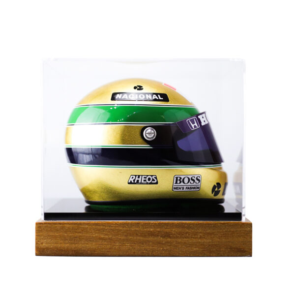 Miniatura da Réplica Oficial do Capacete decorativo de Ayrton Senna - 30 anos de Legado (edição limitada) - Imagem 4