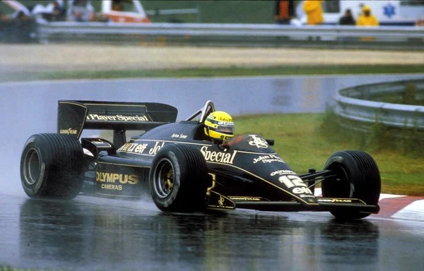 Ayrton Senna no GP de Portugal - Reprodução/F1