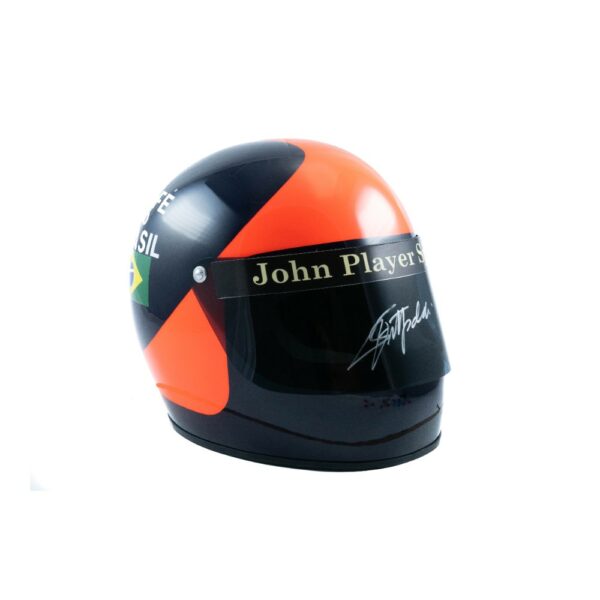 Réplica Oficial do Capacete de Emerson Fittipaldi – Primeiro Brasileiro Campeão Mundial de F1 - Imagem 8