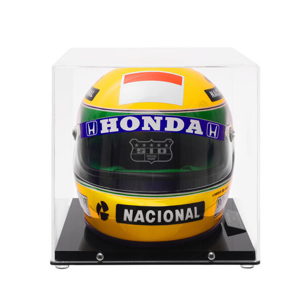 Miniatura da Réplica Oficial do Capacete de Ayrton Senna – GP Brasil 1991 - Imagem 2