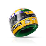 Miniatura da Réplica Oficial do Capacete de Ayrton Senna – GP Brasil 1991 - Imagem 7