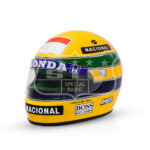Miniatura da Réplica Oficial do Capacete de Ayrton Senna – GP Brasil 1991 - Imagem 9