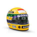 Miniatura da Réplica Oficial do Capacete de Ayrton Senna – GP Brasil 1991 - Imagem 10