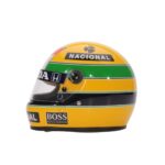 Miniatura da Réplica Oficial do Capacete de Ayrton Senna – F1 1988 - Imagem 3