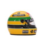 Miniatura da Réplica Oficial do Capacete de Ayrton Senna – F1 1988 - Imagem 4