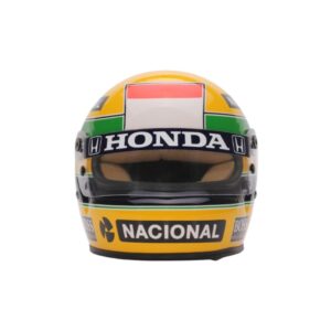 Miniatura da Réplica Oficial do Capacete de Ayrton Senna – F1 1988
