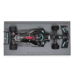 Miniatura Lewis Hamilton - Mercedes W12 - Vitória Espanha 100ª Pole F1 2021 - 1:43 - Imagem 5